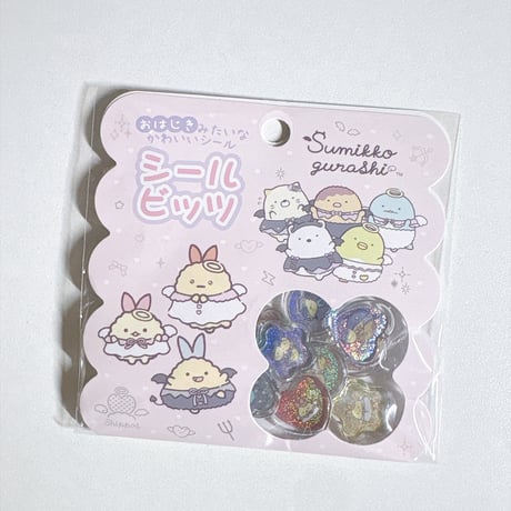 【シールビッツ 】 《すみっコぐらし》 おはじき風シール