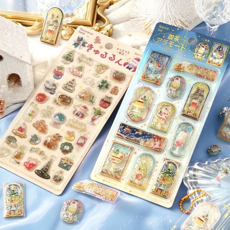 《BGM/ビージーエム》2026クリスマス限定　きゅるるんシール