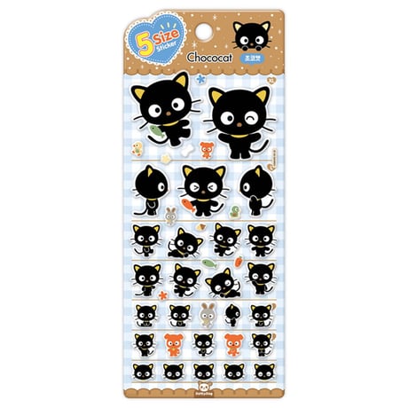 【5sizeステッカー】 韓国限定シール《サンリオ/チョコキャット》シール ステッカー