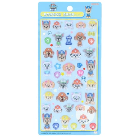 【ボンボンドロップシール】パウパトロール ( バッジ )   シール ステッカー