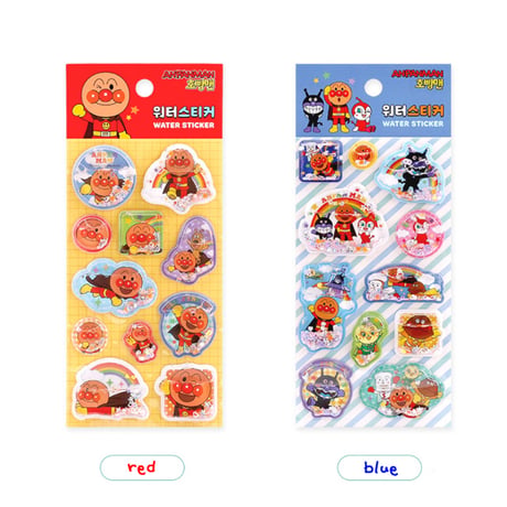 【ウォーターステッカー】韓国限定！アンパンマン シール ステッカー