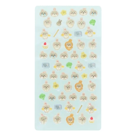 【ボンボンドロップシール mini】 《ちいかわ/うさぎ》シール ステッカー