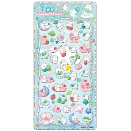 【光るジュエルプチドロップステッカー】《しゅがのん》 シール ステッカー(233155)