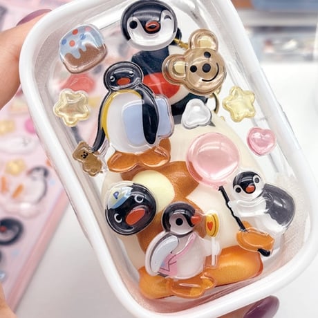 【韓国シール】JELLY POP Sticker《ピングー》シール