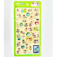 【ララ★キラシール】アニマルシリーズ 《文鳥》 シール ステッカー