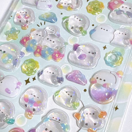 【うるちゅるポップシール】 しまえなが シール ステッカー
