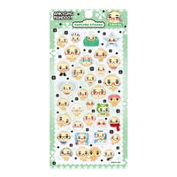 【POP OP POPCORN STICKER】 《ANKYUNG MANDOO./グリーン》ステッカーシール