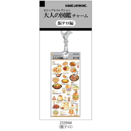 【大人の図鑑チャーム】《パン/居酒屋/どんぶり/カクテル/スーパー/飯テロ/お茶とコーヒー/コンビニ》