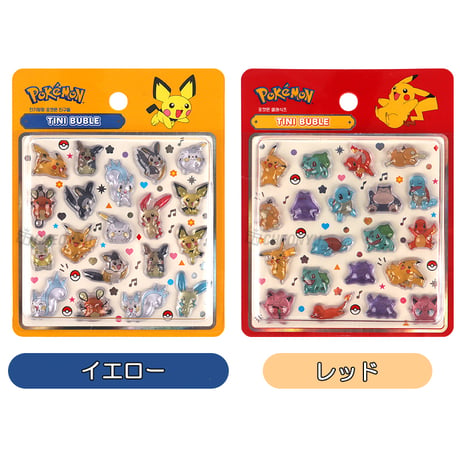 【韓国シール】TINI BUBLE STICKER《ポケットモンスター(ポケモン)》ミニバージョン シール