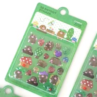 【3D DOTDOT STICKER】《韓国作家KEZIM VILLAGE/DUDU's FARM》 シール ステッカー