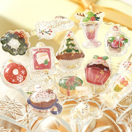 《BGM/ビージーエム》2026クリスマス限定　きゅるるんシール