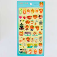 【ララ★キラシール】ご当地シリーズ 《みきゃん温泉》 シール ステッカー　GO-SE5