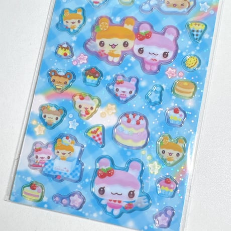 【平成ハピハピコレクション】 ふわふわケーキをつくったよ シール ステッカー