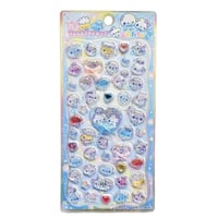 《B品》【リボン ジュエルプチドロップステッカー】《ぷくぷくあわわちゃん》 シール ステッカー