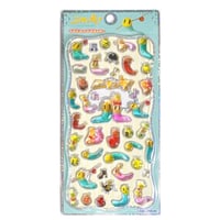 【プチドロップステッカー】《プチプチアニメ/ニャッキ！》ステッカーシール