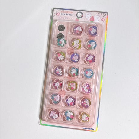 【Kira★Coro】  しゅがのん おはじきシール ステッカーシール