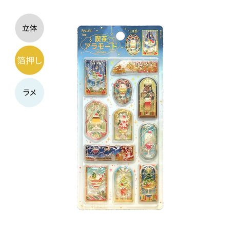 《BGM/ビージーエム》2026クリスマス限定　きゅるるんシール