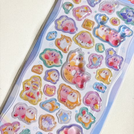 【プチドロップステッカー】《星のカービィ WITHフレンズ》ステッカーシール