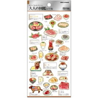 【大人の図鑑シール】《焼肉》 シール ステッカー