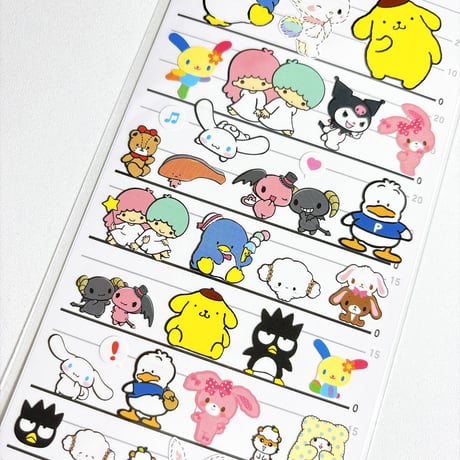 【4サイズステッカー】  《サンリオキャラクターズ》 シール ステッカー