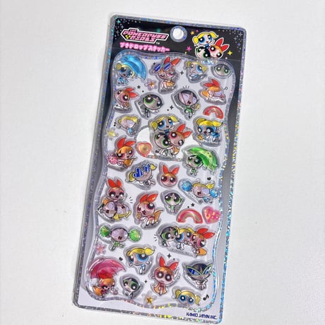 【プチドロップステッカー】《 パワーパフガールズ2》ステッカーシール