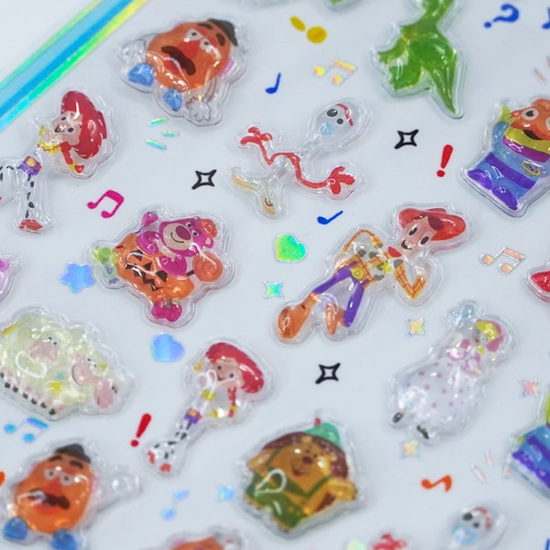 韓国シール】TINI BUBLE STICKER《トイストーリー5》シール | SHIROI