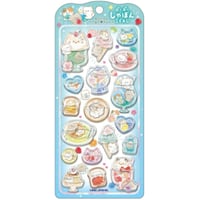 【ぷくぷくしゃぼんSEAL】《もぐにゃん》 シール ステッカー