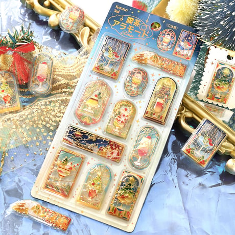 《BGM/ビージーエム》2026クリスマス限定　きゅるるんシール