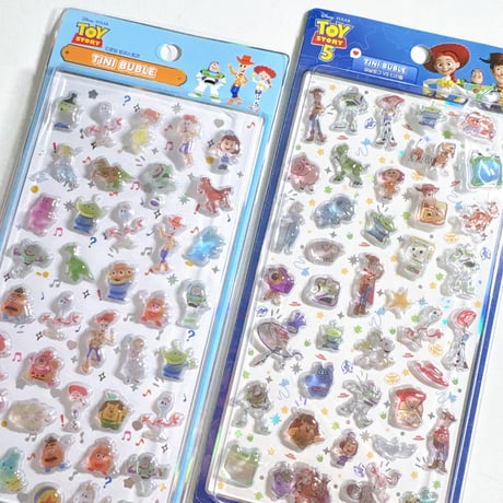 【韓国シール】TINI BUBLE STICKER《トイストーリー5》シール
