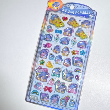 【うるちゅるポップシール】  《タキシードサム》 シール ステッカー