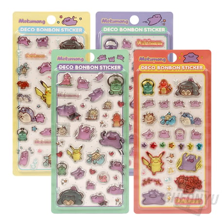 【韓国シール】DECO BONBON STICKER《ポケットモンスター(ポケモン)》シール