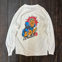 【LOV 12th ANNIVERSARY 】VIEWMORE L/S T-Shirts - WHITE