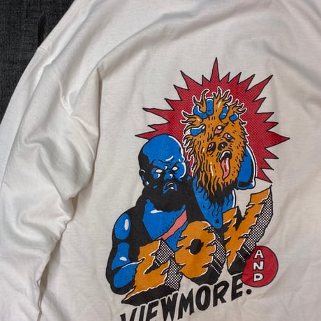 【LOV 12th ANNIVERSARY 】VIEWMORE L/S T-Shirts - WHITE