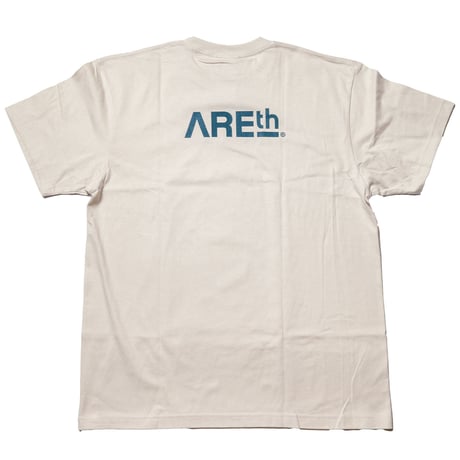 AREth LOGO S/S TEE Greige