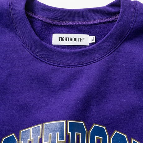 TIGHTBOOTH COLLEGE CREW SWEAT SHIRT FW26-SW10