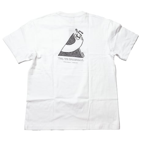 AREth GOD HAND S/S TEE White