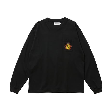 EVISEN SKATEBOARDS HYAKKI YAENZU LS TEE 26FW_T02