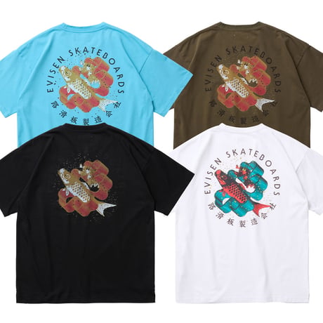 EVISEN SKATEBOARDS EVI TARO TEE 26SU_T06