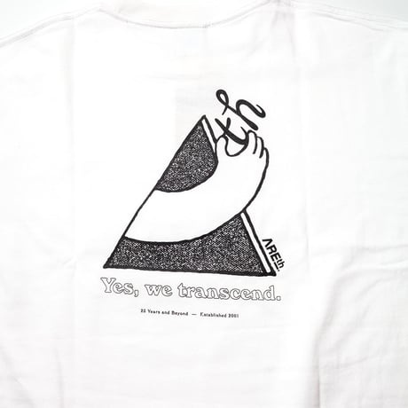 AREth GOD HAND S/S TEE White