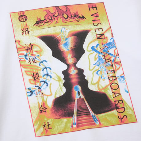 EVISEN SKATEBOARDS VASE LS TEE 26FW_T03
