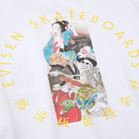 EVISEN SKATEBOARDS HYAKKI YAENZU LS TEE 26FW_T02