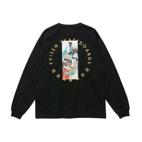 EVISEN SKATEBOARDS HYAKKI YAENZU LS TEE 26FW_T02