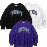 TIGHTBOOTH COLLEGE CREW SWEAT SHIRT FW26-SW10