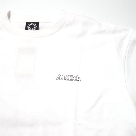 AREth GOD HAND S/S TEE White