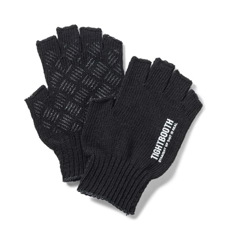 TIGHTBOOTH LOGO FINGERLESS GLOVE FW26-A09