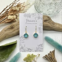 【Haeven’s】Ocean Green ピアス B1264-69