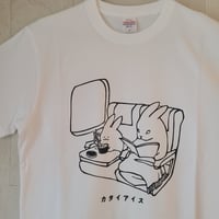固いアイスTシャツ(男女共用M・Lサイズ)(綿100%)