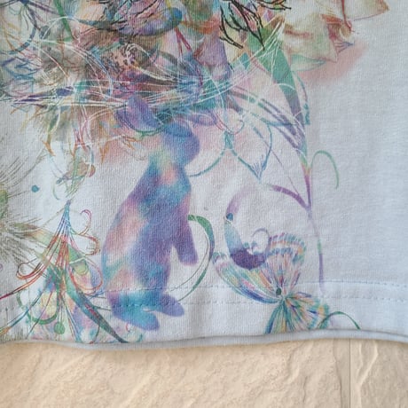 Tシャツ(男女共用M～Lサイズ)(綿100%)