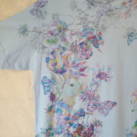 Tシャツ(男女共用M～Lサイズ)(綿100%)