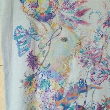 Tシャツ(男女共用M～Lサイズ)(綿100%)